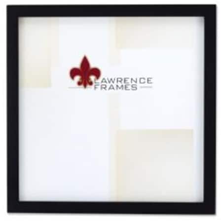 Lawrence Frames 8 x 8 in. Wooden Picture Frame, Black 755588